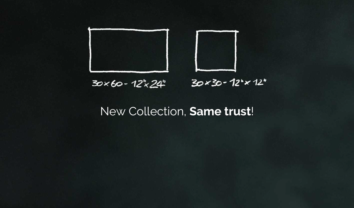 New Collection, Same trust!